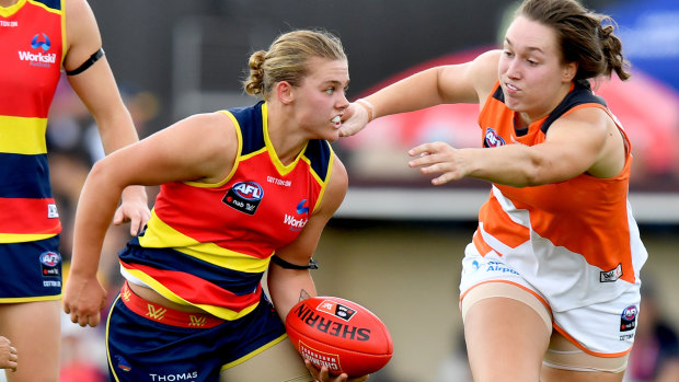 Up for grabs: The Federal budget awarded grants totalling $65m to clubs associated with the AFLW competition.  