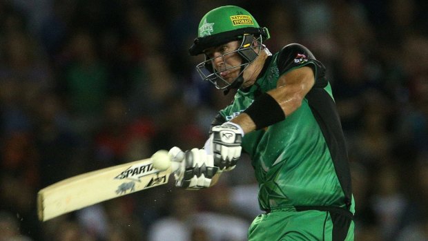 Save your legs: Kevin Pietersen spent time in the middle but not a lot in the field during his latest BBL stint.