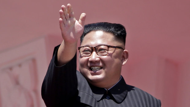 North Korean leader Kim Jong-un pictured in September at a parade marking the 70th anniversary of the dictatorship's founding.