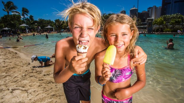 Ice creams and cooling swims will be the order of the day on Friday and into the weekend. 