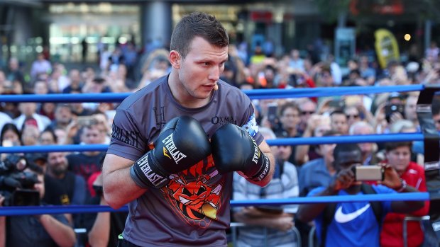 In the spotlight: Horn needs to make short work of Anthony Mundine to spark a fresh world title drive.