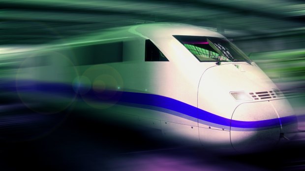 Artist's impression of a Very Fast Train design.
