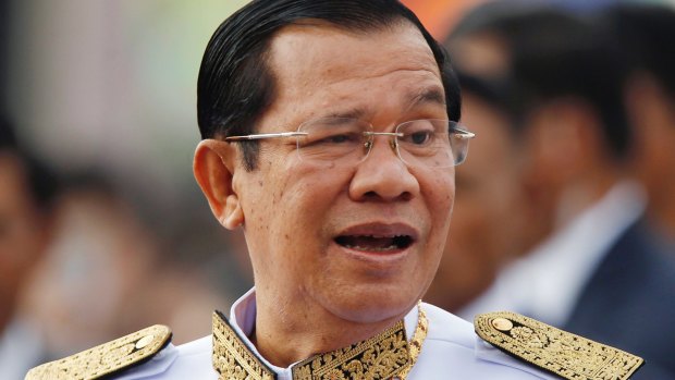 Cambodia's Prime Minister Hun Sen.