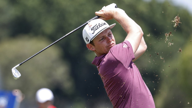 In a league of his own: Cameron Smith is in contention again at the Australian PGA.