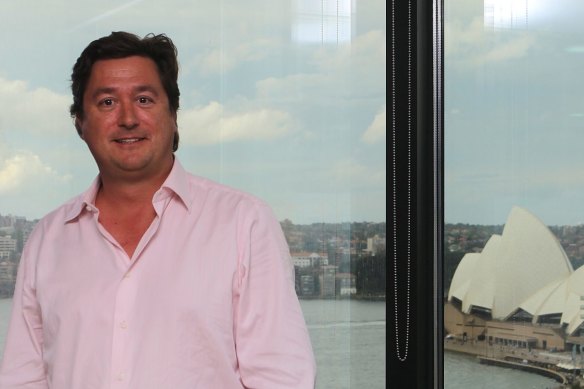 Billionaire fund manager Will Vicars whose family attended Cranbrook over three generations. 