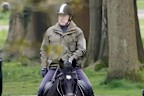The king’s brother, pictured here in April 2024 in London, fills his time riding his horse on the king’s private Sandringham estate in Norfolk.