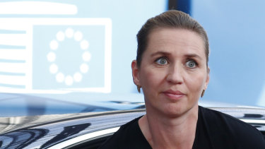 Resultado de imagen para Mette Frederiksen