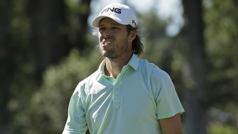 Australian golfer Aaron Baddeley had a good tournament in California.