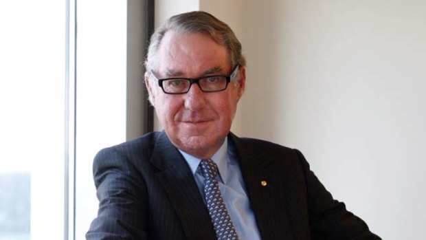  The chief architect of the Gonski education report David Gonski.