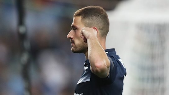 James Troisi says his infamous goal celebration in the 2018 A-League semi-final wasn't a dig at Sydney FC fans.