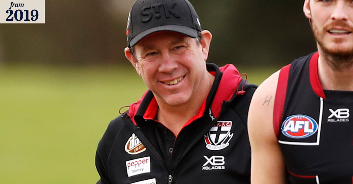 AFL 2019: Caretaker Brett Ratten casts calm figure in St Kilda audition