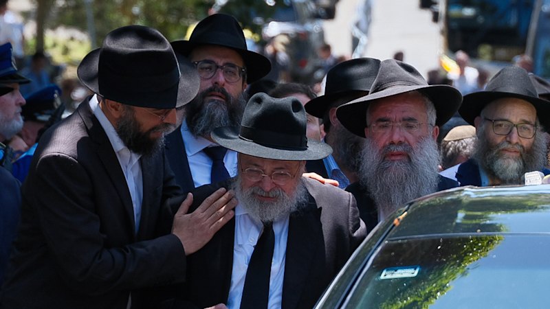 Father-in-law of Bondi victim says hatred threatens nation’s character