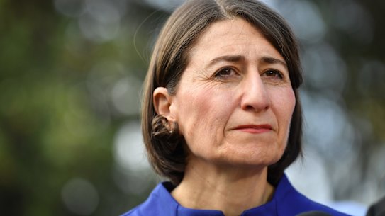 Gladys Berejiklian is barely mentioning the environment.