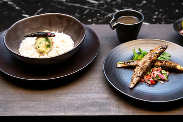 Kishwar Chowdhury's Smoked Rice Water with Aloo Bhorta and Sardines