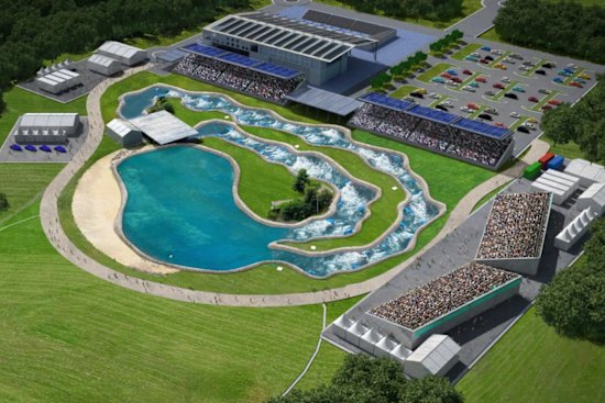 The proposed Redland Whitewater Centre.