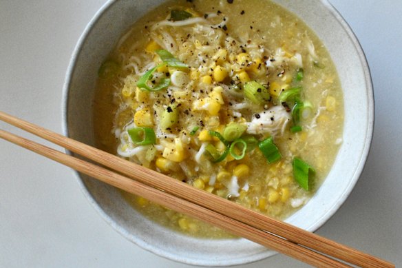 Full of familiar flavours, this soup is a  feel-good favourite.