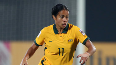 Mary Fowler has been one of Australia’s quieter achievers at the Asian Cup so far.