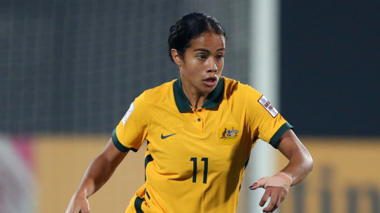 Mary Fowler has been one of Australia’s quieter achievers at the Asian Cup so far.