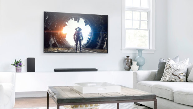 LG's soundbars aren't as good at Atmos as dedicated ceiling speakers, but they still sound great.