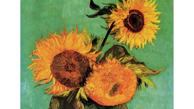 Sunflowers, first version. The Arles series
by Vincent Van Gogh.