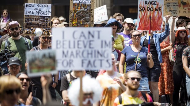 Protesters rallied in the streets of Melbourne on Saturday.
