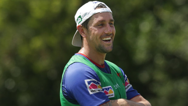 'We don’t have the right to be talking at their level yet as far as delivering because we haven’t yet. We haven’t proven anything': Mitchell Pearce.