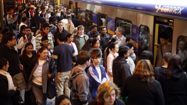 Transport is struggling to cope with population pressure. 