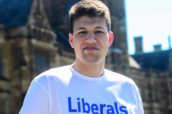 Alex Fitton has wound up working as a staffer for deputy Liberal leader Sussan Ley.