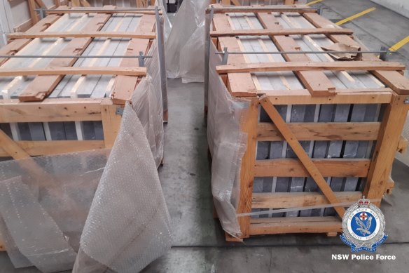 The discovery marks the biggest ice bust in the nation’s history.