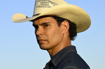 Mark Coles Smith as the young Jay Swan in Mystery Road: Origin.