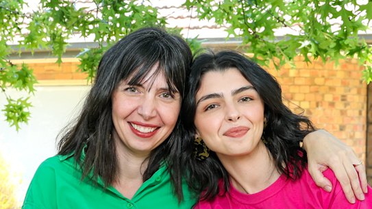 Adelle (left) and Claudia Frittitta: “They say people die twice: once when they die, and again when people stop talking about them,” Adelle says. “I want to keep Nonna and Nonno alive.”