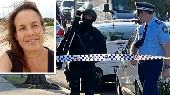 Krista Kach died in hospital after police shot her with a beanbag round to bring to a close a nine-hour siege.