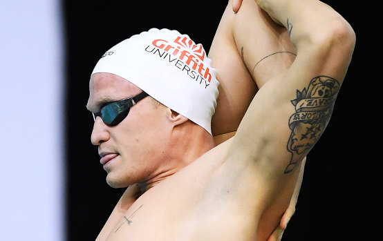 Cody Simpson has continued his remarkable return to the pool with a final at the Olympic trials.