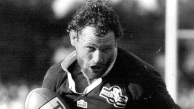 Rugby Union legend Mark Loane in 1982. 