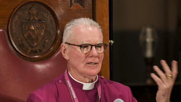 Melbourne Archbishop Philip Freier said same-sex unions were a social issue and matter of conscience.