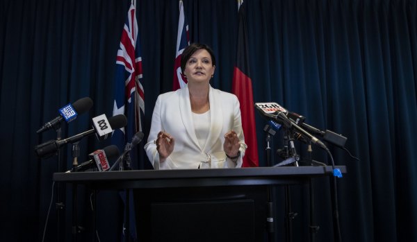 NSW Opposition Leader Jodi McKay announces her resignation on Friday.