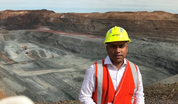 Sanjeev Gupta said he would build “one of the largest steel plants of the world” at Whyalla. 