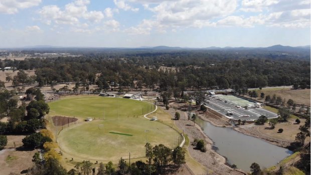 Moggill District Sports Park is due to open at the end of November.