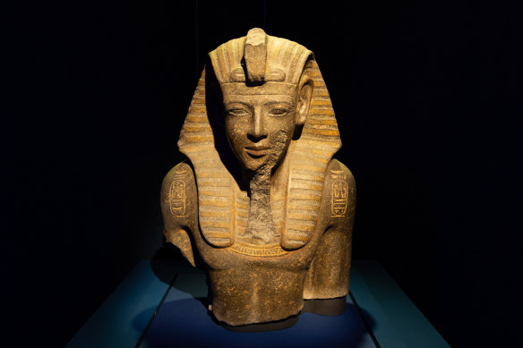 Australian fans of pharaohs are spoilt for choice in 2024, with attractions including Ramses the Great’s bust.