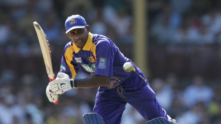 Charges: Sanath Jayasuriya, seen here back in his playing days, is under investigation.
