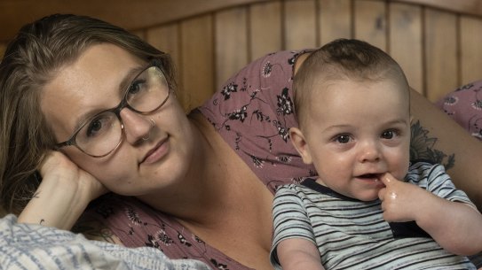 Bodhi, from Melbourne, was given an episiotomy incision during the birth of her son, August, without being informed or given the chance to consent.