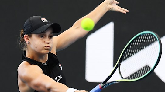 Ash Barty has been in top spot on the women’s rankings for 110 weeks.  