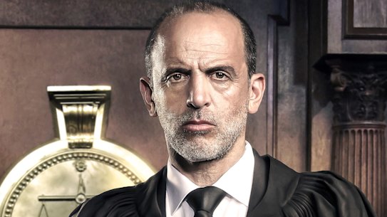 Yoram Hattab plays progressive judge Micha Alkobi in the original, Israeli version of Your Honor.