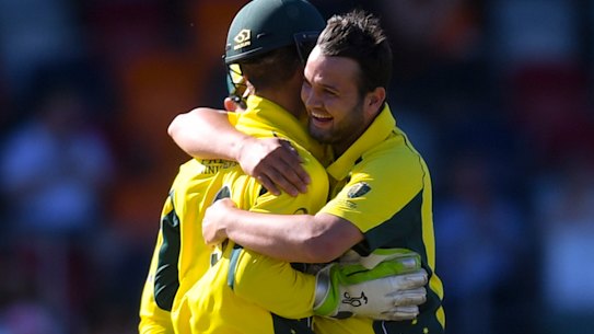 Perth Scorchers spinner Usman Qadir during the recent Prime Minister's XI clash against South Africa.