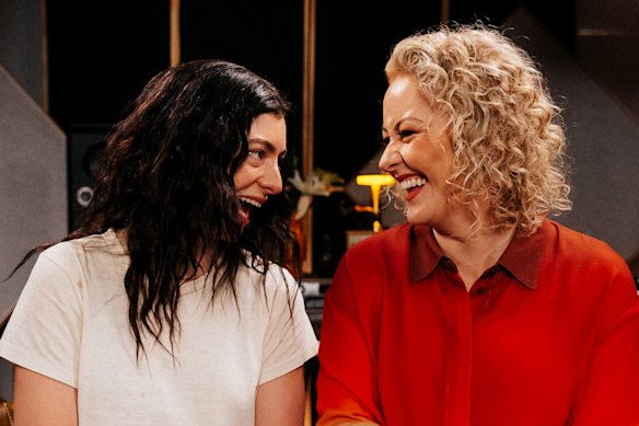 Lorde and Zan Rowe bonded over a Charli XCX track on Take 5 with Zan Rowe. 