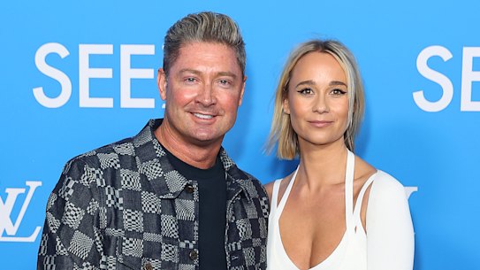 Michael Clarke and Jade Yarbrough in happier times.