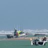 A search was conducted after the aircraft crashed into the ocean on South Australia’s south coast.