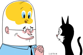 Illustration by Simon Letch.