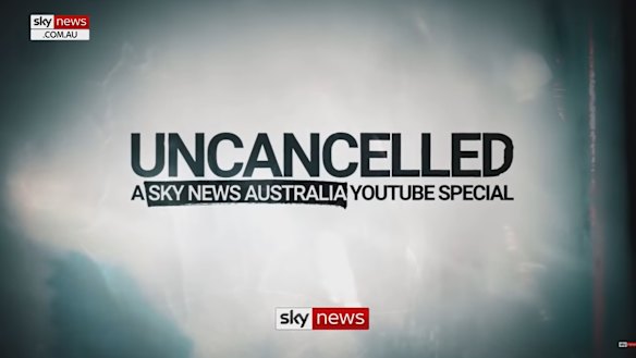 Sky News uploaded this “uncancelled” image to the platform on Thursday night when the suspension lifted.