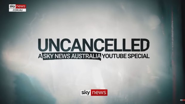 Sky News uploaded this “uncancelled” image to the platform on Thursday night when the suspension lifted.